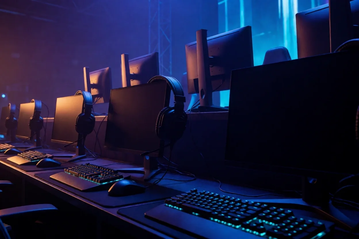 Gamer események atmoszférája